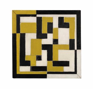 Composición es una pintura realizada de Theo van Doesburg